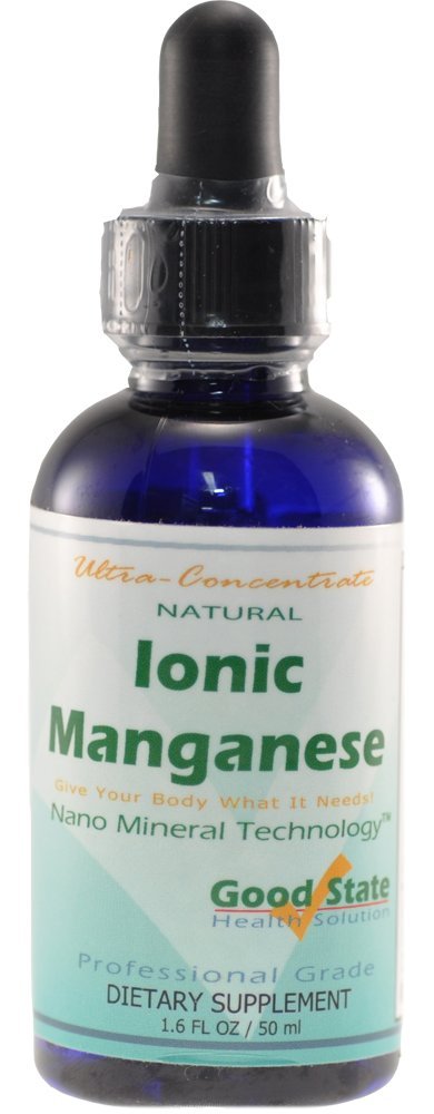 Good State | Liquid Ionic Manganese | Dietary Supplement | Great Bone Health | 100 Servings