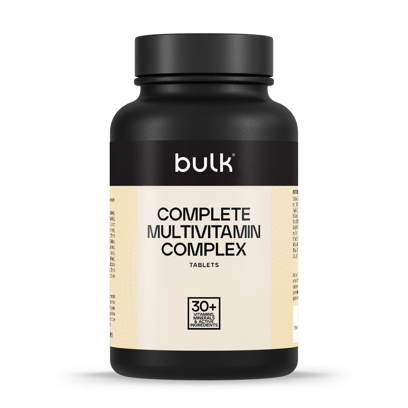 Bulk Complete Multivitamin Complex Tablets, 30 Vitamins, Minerals & Other Active Ingredients, Pack of 270, 270 Servings, Packaging May Vary Unflavoured 270 count (Pack of 1)