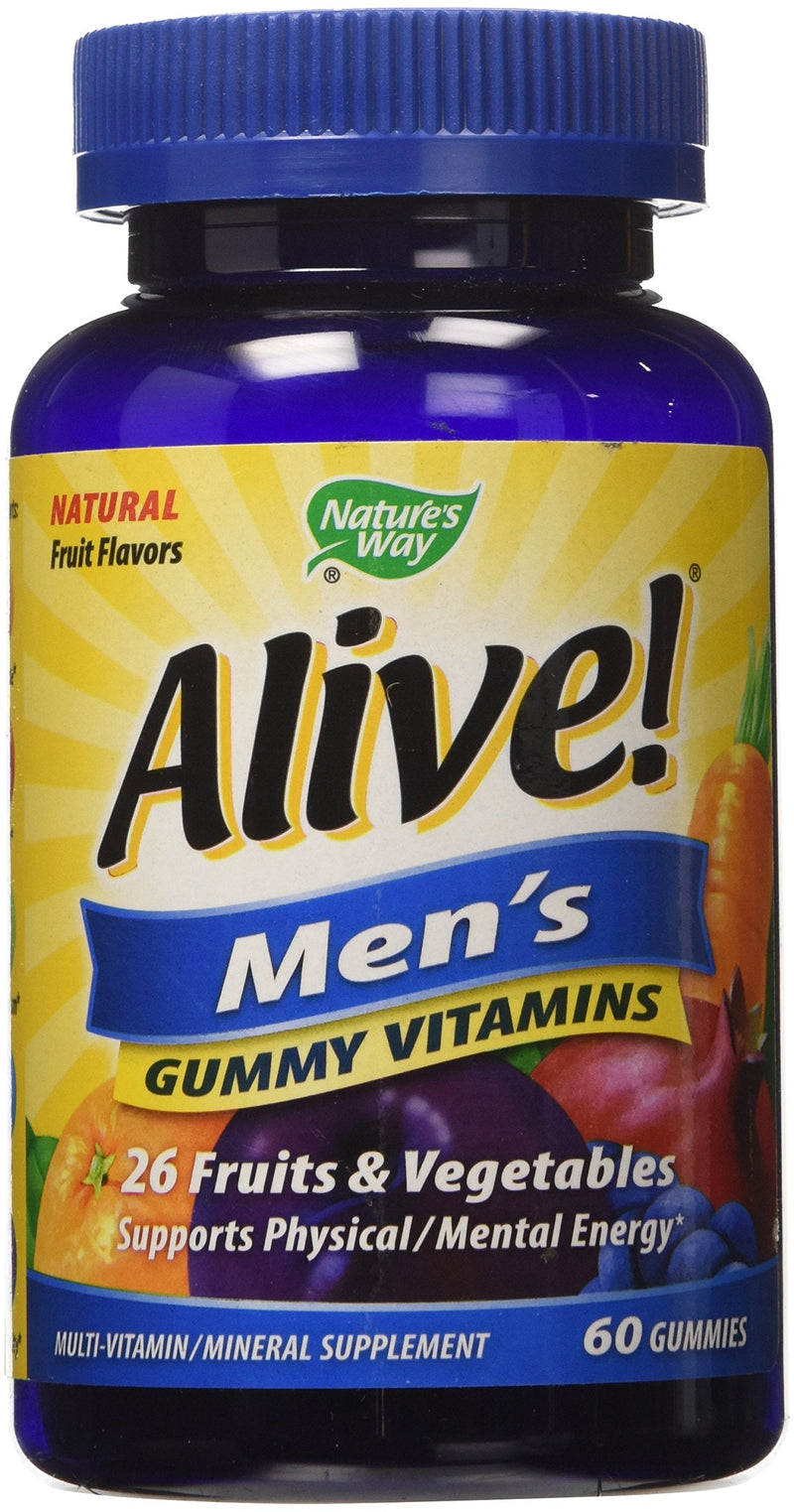 Nature's Way Alive! Men's Gummy Vitamins - 60 CT