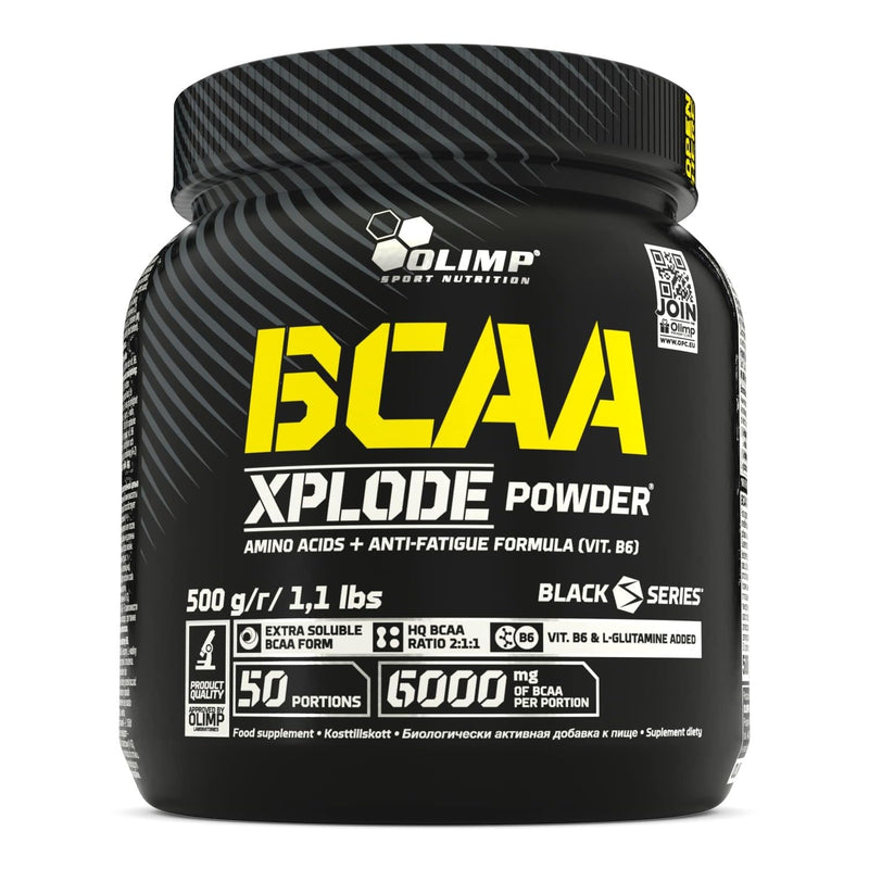 OLIMP SPORT NUTRITION Olimp Labs Fruit Punch BCAA Xplode Recovery and Energy Supplement Powder, 500 g, BCAA Xplode 500 g tub - Fruit Punch
