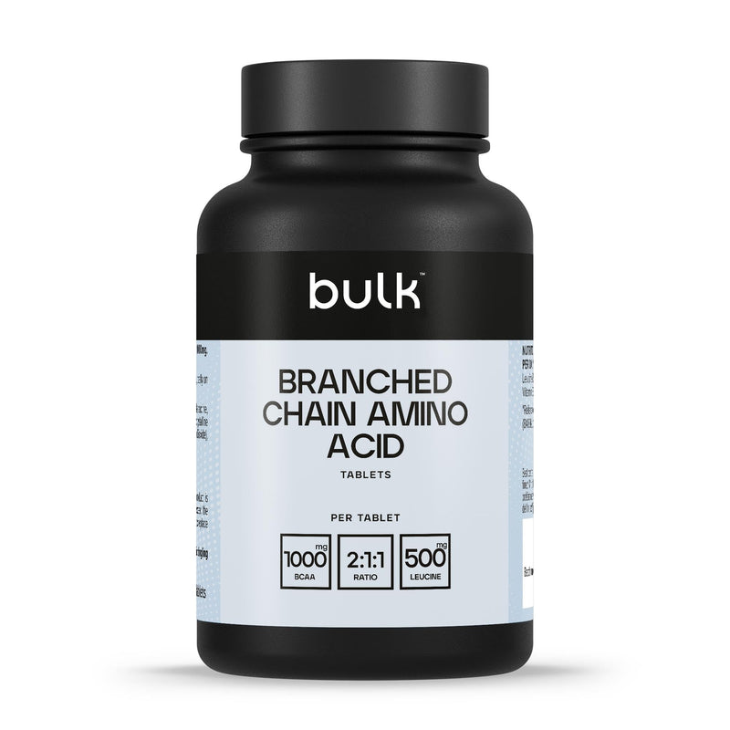 Bulk Pure Branched Chain Amino Acid (BCAA) Tablets, 1000 mg, Pack of 100 100 count (Pack of 1)