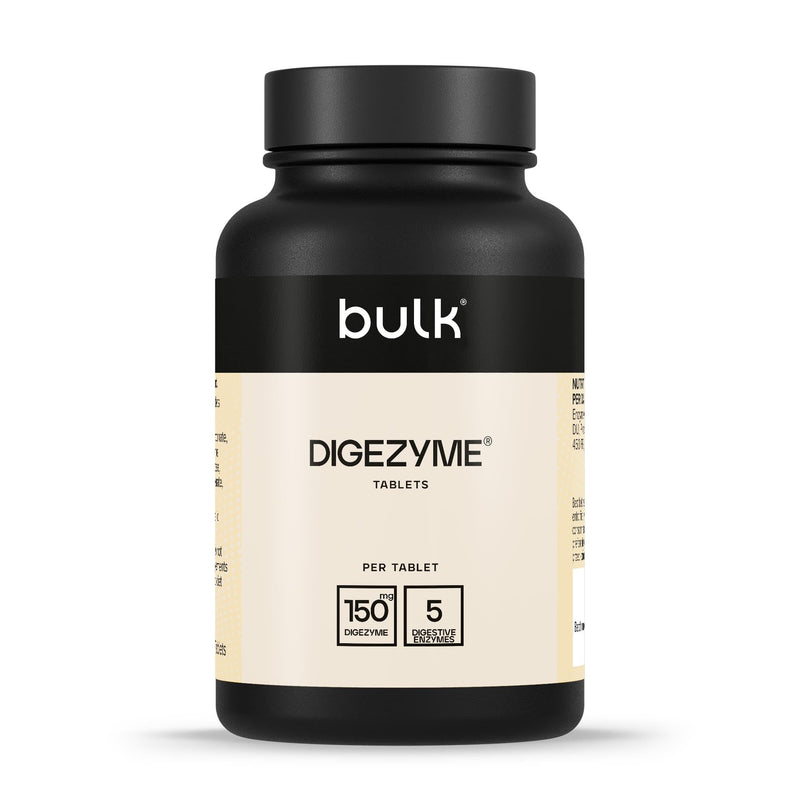 Bulk Pure Dige Zyme Tablets, Digestive Enzymes, 150 mg, Pack of 270 270 count (Pack of 1)