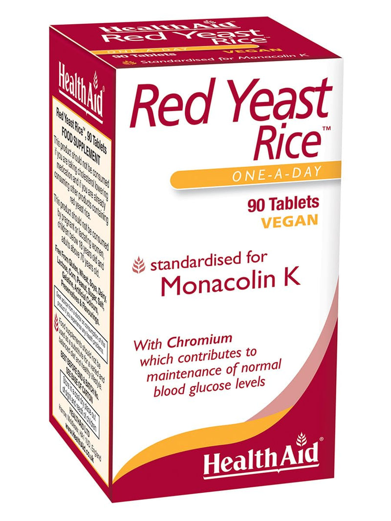 HealthAid Red Yeast Vegan - 90 Vegan Tablets