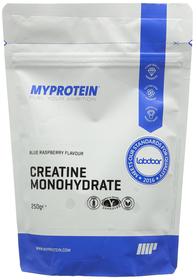 MY PROTEIN Creatine Monohydrate Creatine, 250 g, Blue Raspberry