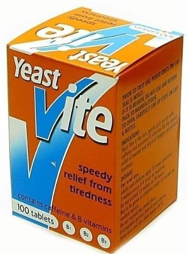 Yeast Vite Tablets 100s | Brewer's Yeast Food Supplement | Source of B Vitamins & Nutrients | Daily Wellness Support | 100 Tablets