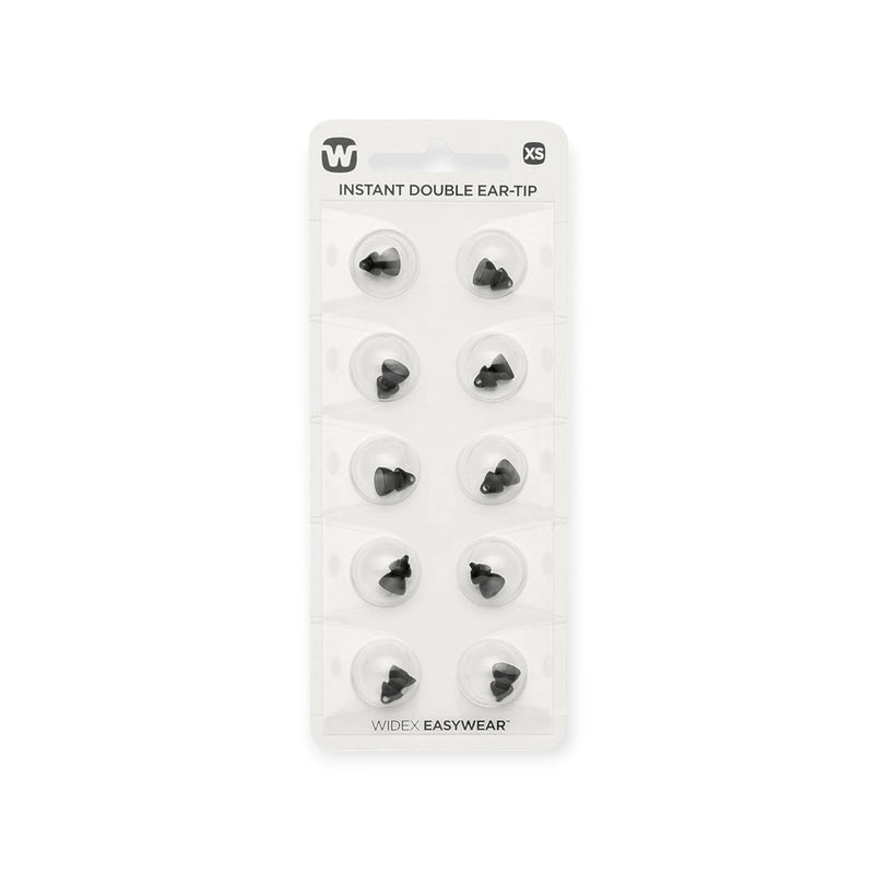 Widex Instant Double Ear-Tip Size XS Pack of 10 for Ex Headphones