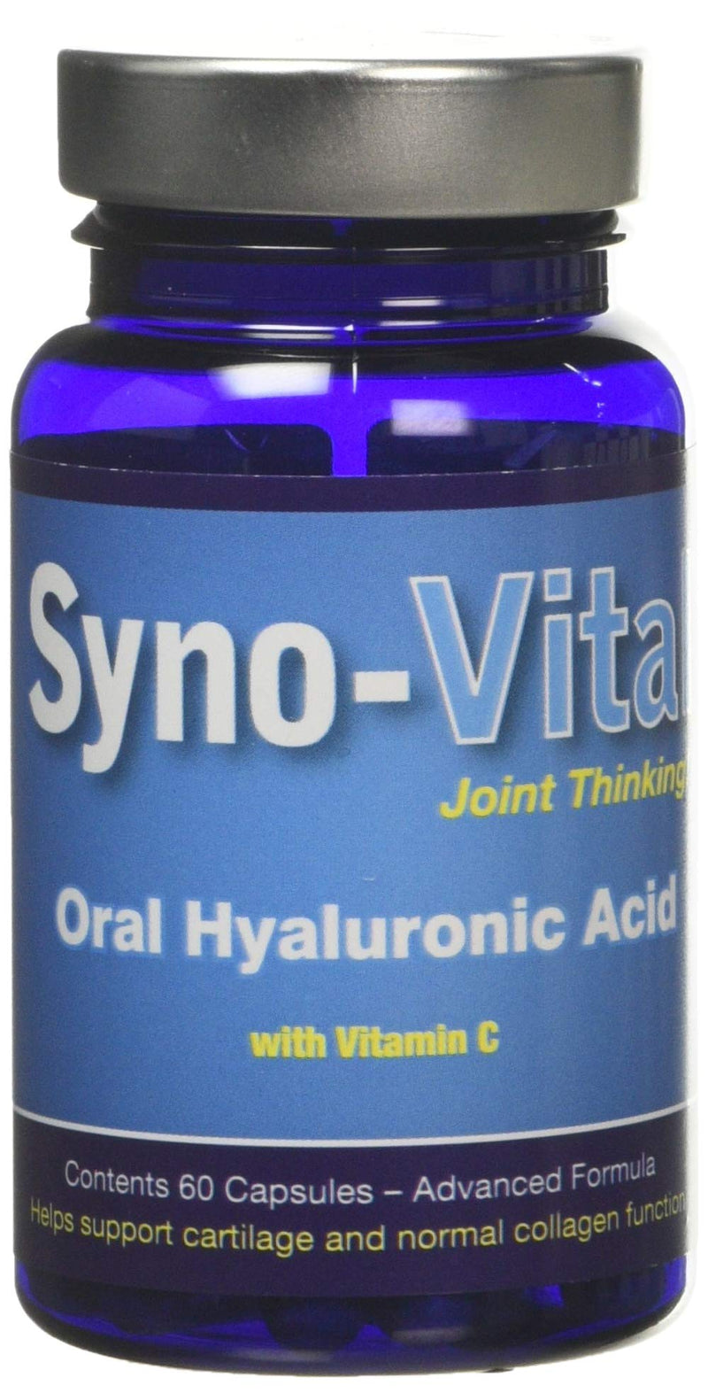Oral Hyaluronic Acid with Vitamin C, 60 Capsules, 120 g