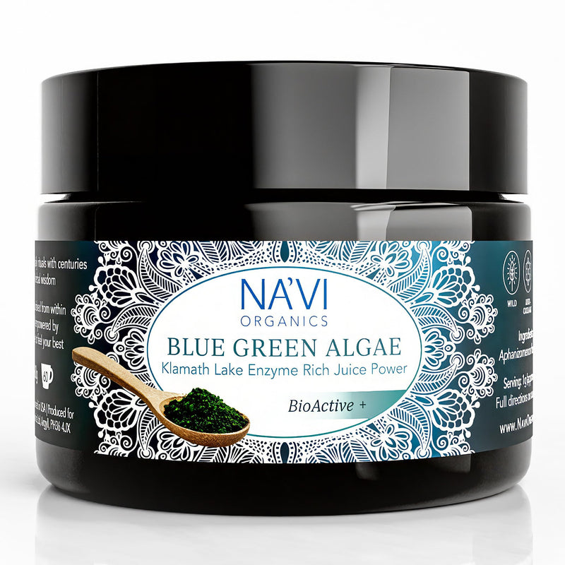 Klamath Lake BioActive Blue-Green Algae JUICE Powder - Wild Harvested (60g) 60 g (Pack of 1)
