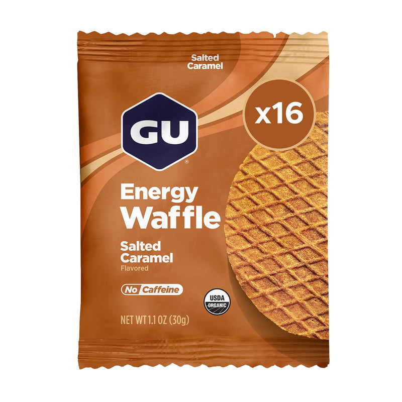GU Energy Salty's Caramel Stroop Waffel - Box of 16
