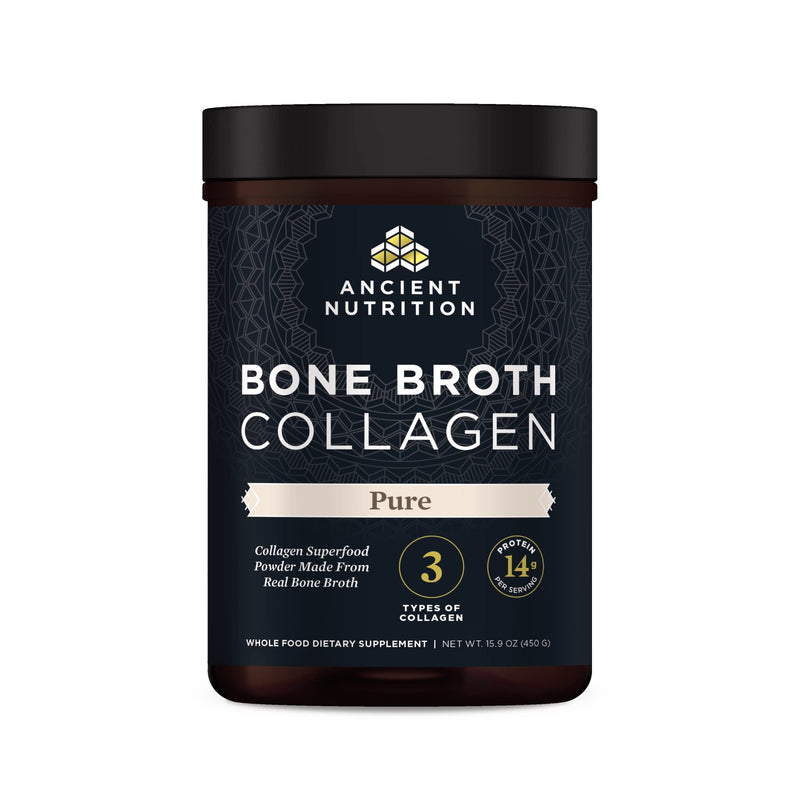 Ancient Nutrition - Bone Broth Collagen Pure - 15.9 oz.