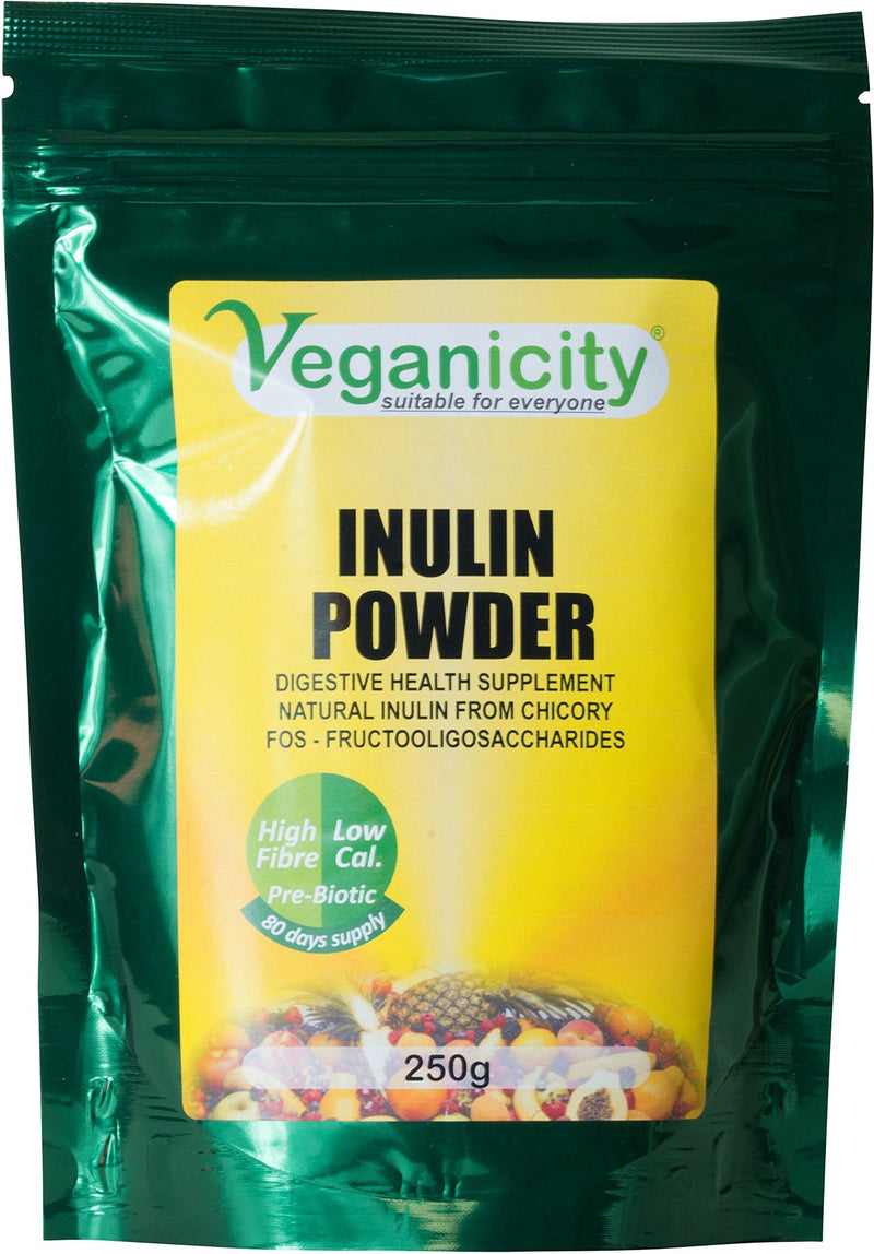 Inulin Powder (FOS - Fructooligosaccharides) : Pre-Biotic Digestive Health Supplement: 250g