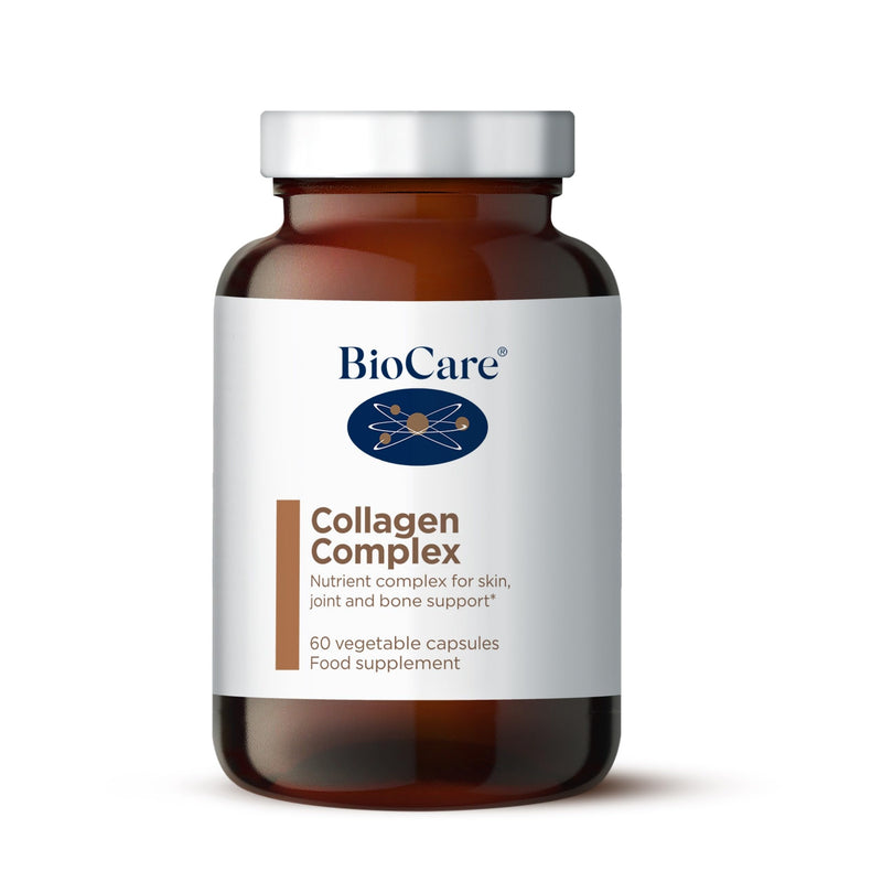 BioCare Collagen Complex - Vitamin C & Zinc with Marine Collagen, Hyaluronic Acid & Rosehip Powder - Skin, Joint and Bone Support - 60 Capsules 60 count (Pack of 1)