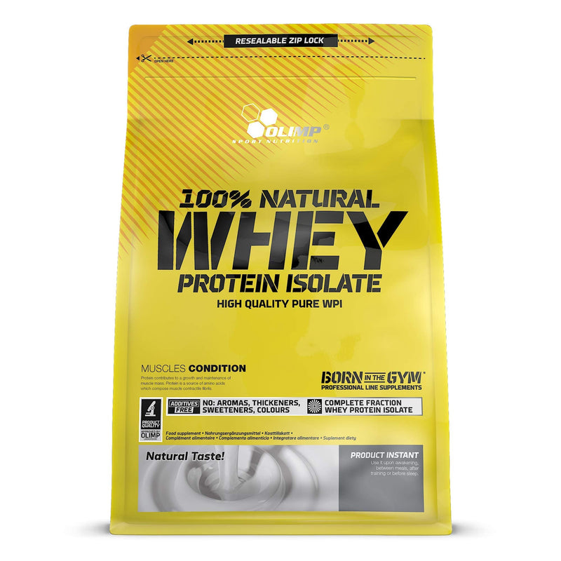 Olimp Sport Nutrition 100 Percent Natural Whey Protein Isolate (600 g) Unflavoured