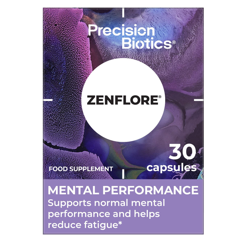 Zenflore by PrecisionBiotics - Menopause and Perimenopause - Probiotics with B Vitamins - for Mental Performance and Fatigue - Hormone Regulation for Women - 30 Capsules