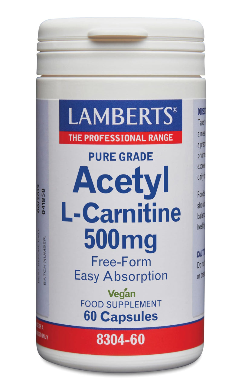 Lamberts Acetyl L-Carnitine 500Mg