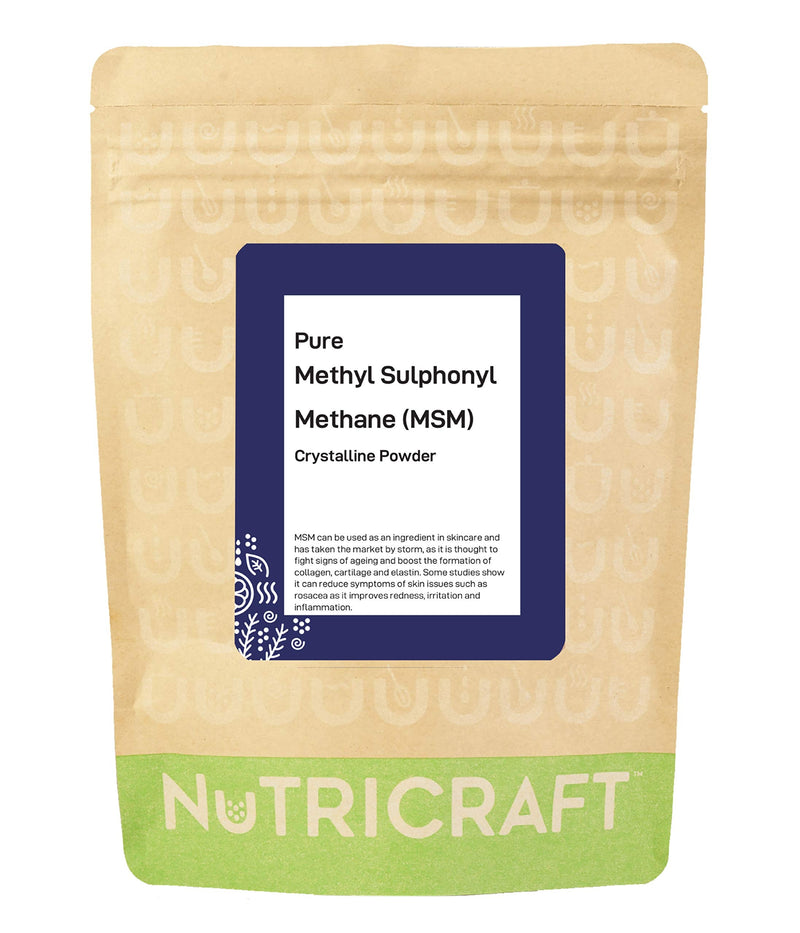 MSM (Methylsulfonylmethane) by NutriCraft: 500g (Also Available in 250g and 1kg)