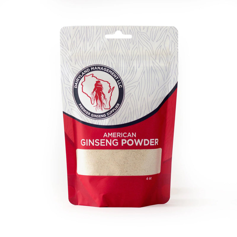 Authentic American Ginseng Powder 西洋参 (No Additives, Non-GMO, Gluten Free, Ground from Wisconsin Roots) (112 Grams) 112 g (Pack of 1)