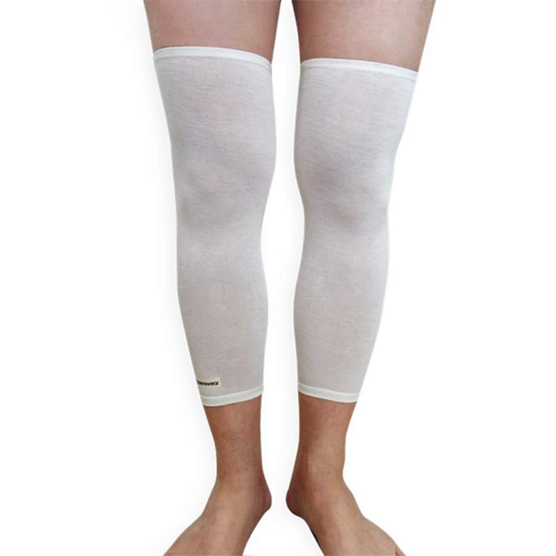 EDENSWEAR Zinc-Infused Knee Wrap for Adults with Sensitive skin (Large) L