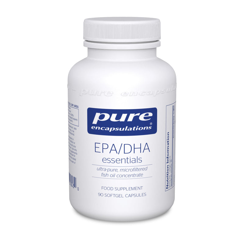 Pure Encapsulations EPA/DHA Essentials - Ultra-Pure, Microfiltered Fish Oil Concentrate - 90 Softgel Capsules 90 count (Pack of 1)