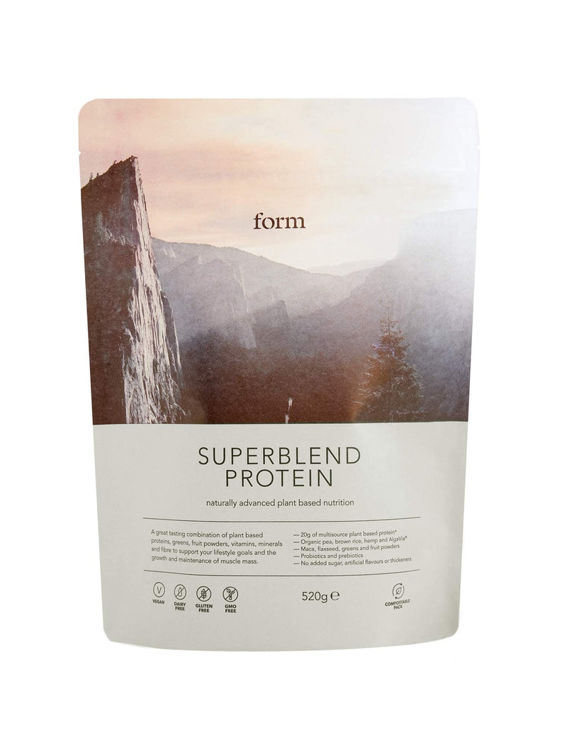 Form Superblend - Vegan Protein Powder, 20g Plant Protein (Vanilla) Vanilla 13 Servings (Pack of 1)