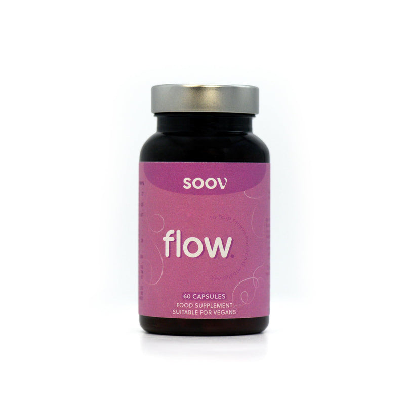 Soov Flow - Women's Multivitamin Supplement - Hormonal Balance, Skin & Cognitive Support - Vegan & UK Manufactured