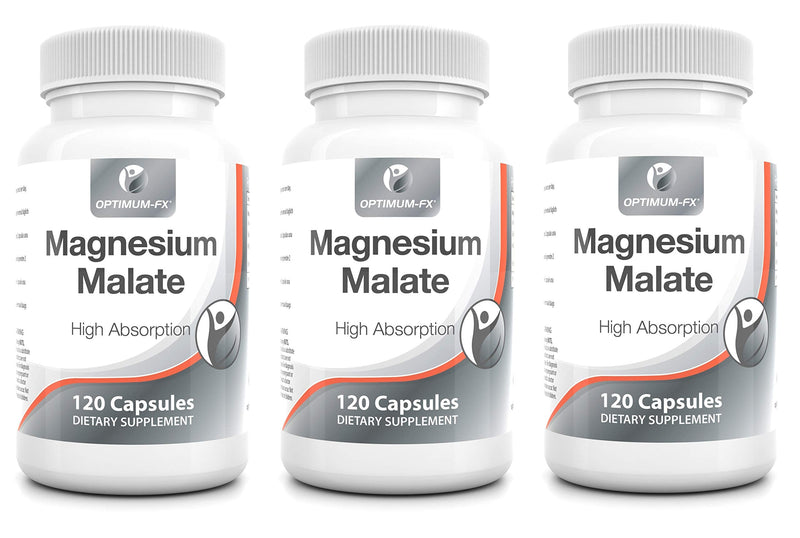 Magnesium Malate Capsules Not Tablets Bioavailable Mineral Supplement Easy to Take – Magnesium Has 10 Ten EU Approved Health Claims 320mg - 120 Vegan Capsules 3
