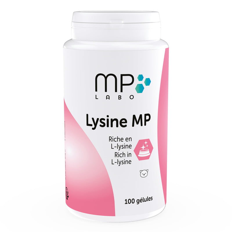 MP Labo Lysine MP 100 Capsules for Cats and Kittens - Rich in L-Lysine