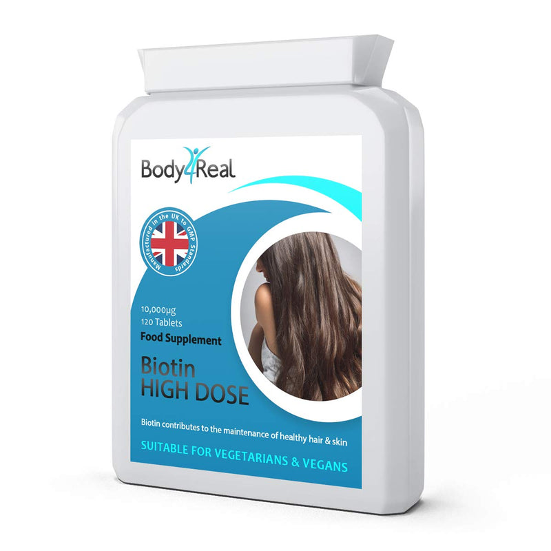 Biotin High Dose Food Supplement 10,000 UG (mcg)