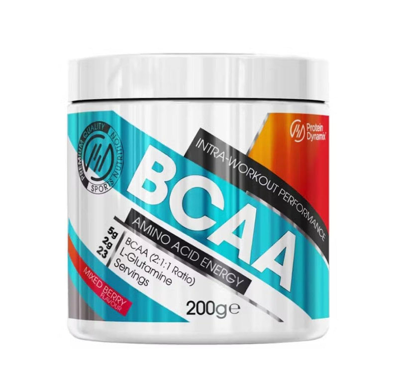 Protein Dynamix BCAA Intra Workout Amino Acid 200g Mixed Berry Flavour