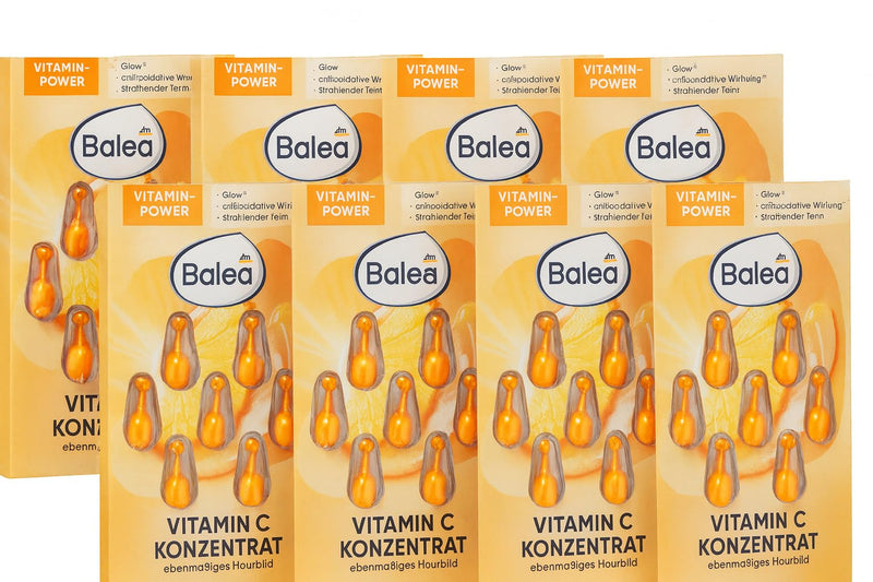 Balea Vitamin C Concentrate Vitamin Power for the Skin - Set of 7 capsules