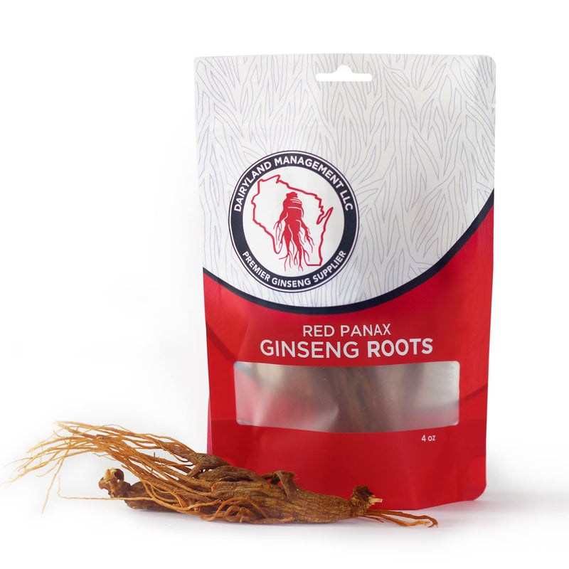 Authentic Panax Ginseng Roots! 6 yr. Old Premium Korean Ginseng (4oz)