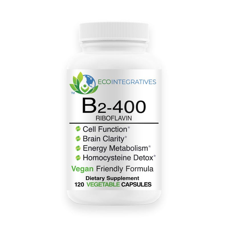 Bio-Innovations Vitamin B2-400 Riboflavin 400 mg 120 Vegetable Capsules