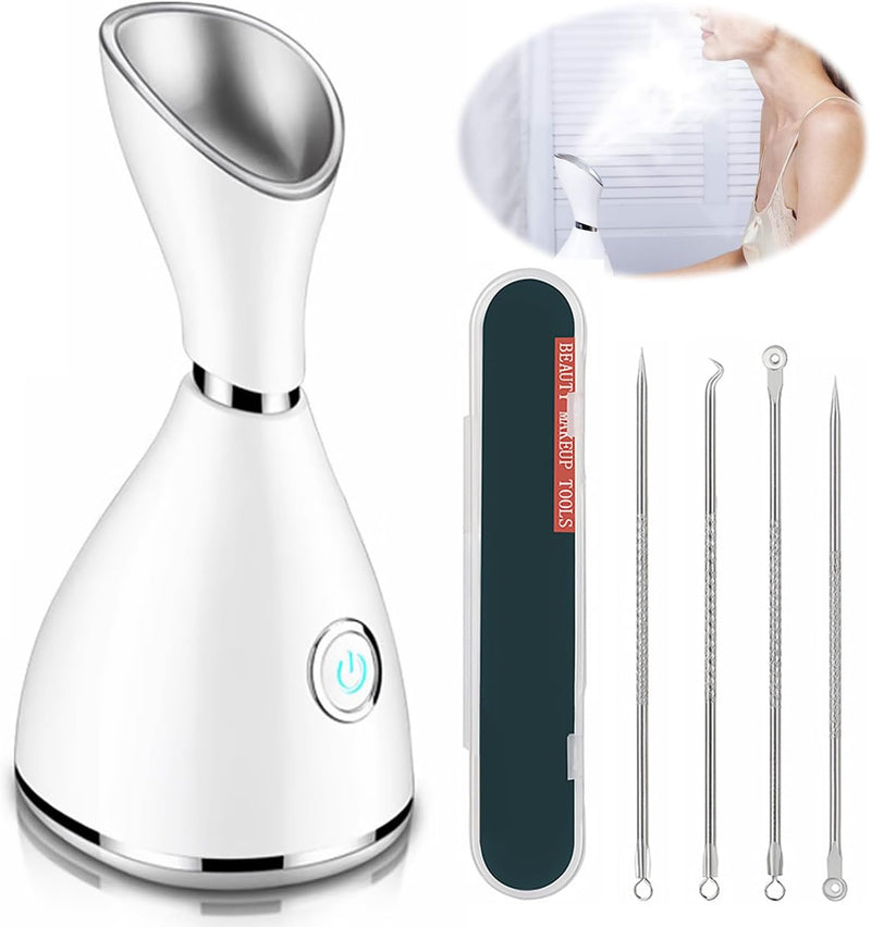[Australia] - facial Steamers- Facial Steamer For Face, Face Vapor Steamer, Face Mister, Vanity Planet Face Steamer, Face Steamer For Face Professional and gives pure moisturizing effect at home. 