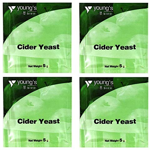 4 x Cider Yeast 5g