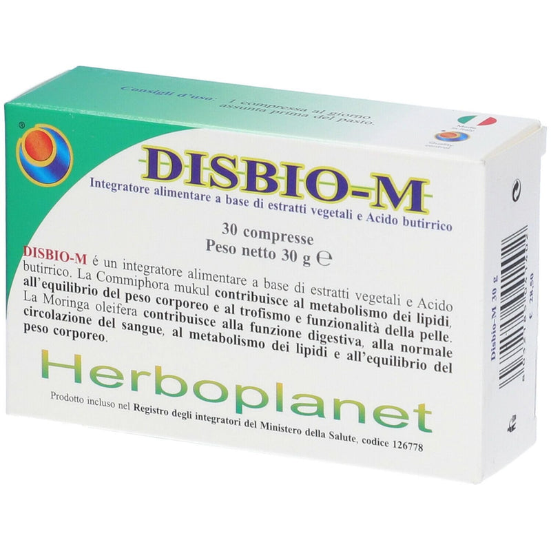 HERBOPLANET DISBIO-M 30comp, Black, Normal