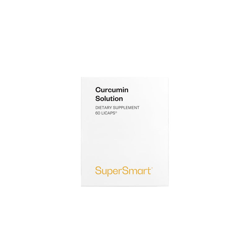 SuperSmart - Curcumin Solution - NovaSOL Standardised to 6% Curcuminoids - Anti Inflammatory - Support Healthy Digestive Tract & Liver - Powerful Antioxidant | Non-GMO & Gluten Free - 60 Licaps