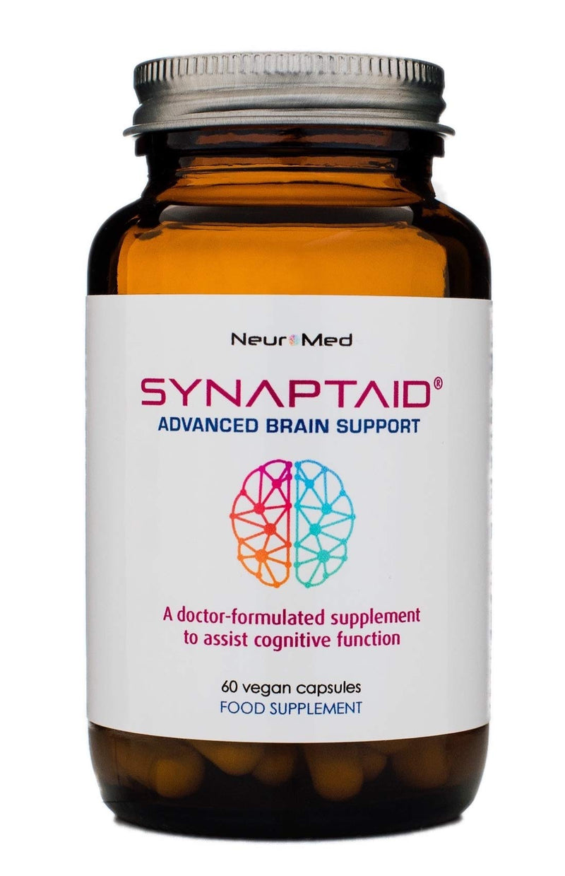 Advanced Brain Support Supplement to Assist Cognitive Function Vegan 60 Capsules (Single Pack) 60 Count (Pack of 1)
