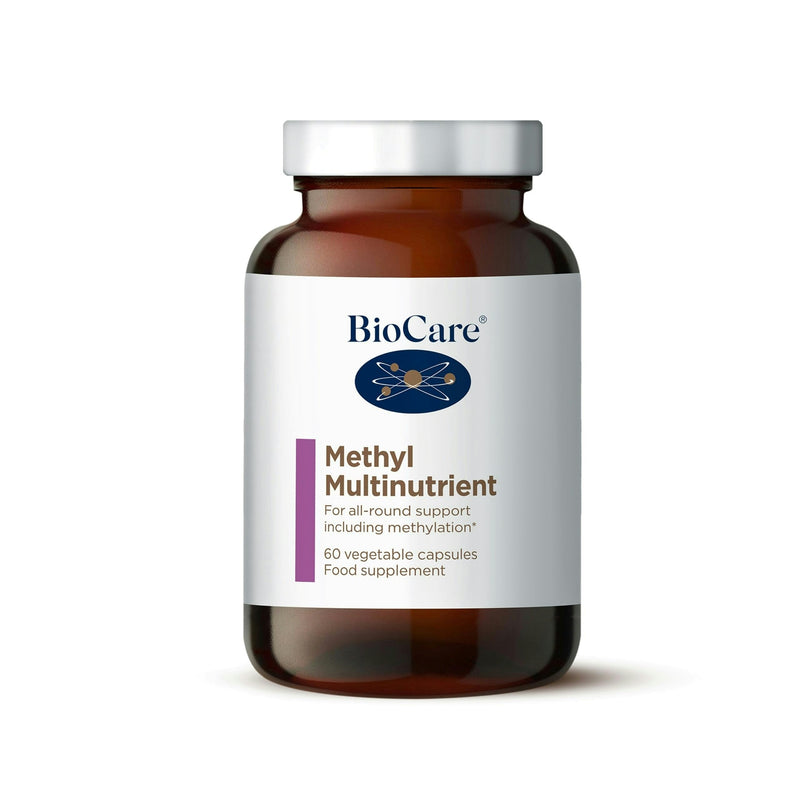 BioCare Methyl Multinutrient | Vegetable Capsules | High Potency Multinutrient | for All-Round Support, Including Methylation | Suitable for Vegetarians and Vegans | 60 Capsules 60 count (Pack of 1)