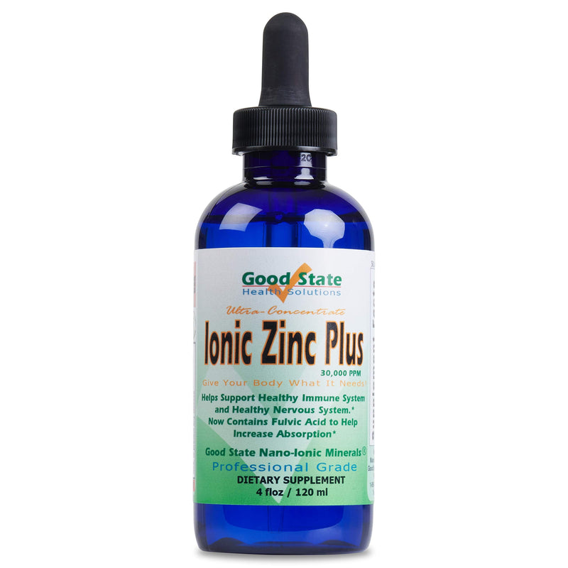 Good State | Liquid Ionic Zinc Plus | Glass Bottle