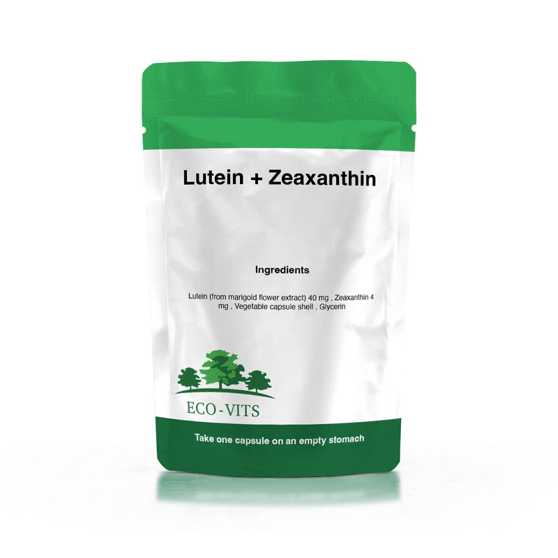ECO-VITS Lutein (40mg) & ZEAXANTHIN (4mg) 120 CAPS
