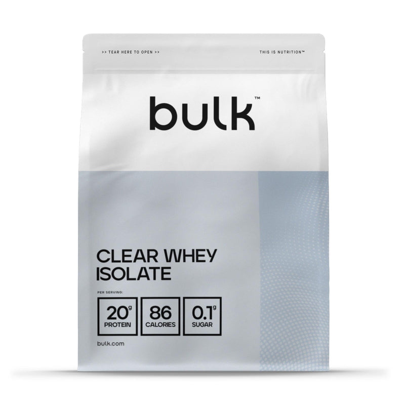 Bulk Clear Whey Isolate | Apple & Blackcurrant | 20g Protein per Serving | Low Sugar | Refreshing Fruity Flavours | 86 Calories | Fast Absorbing | Hydrating Protein Drink | 500g 500 g (Pack of 1)