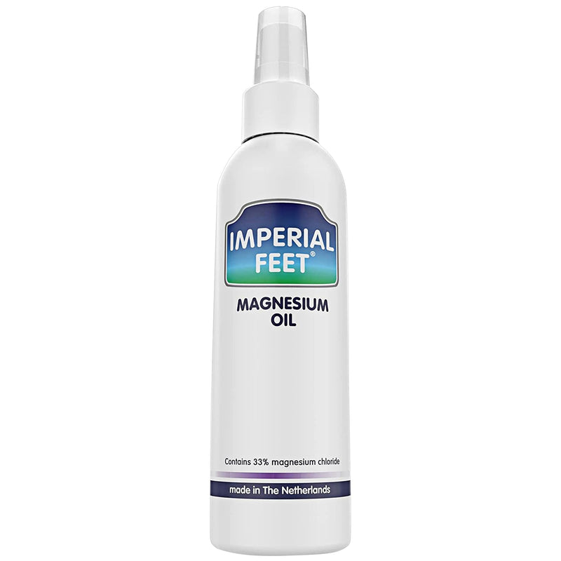 Pedicure-Grade Imperial Feet Magnesium Spray: 33% Magnesium for Muscle Recovery, Cramp & Restless Leg Relief, Sleep Enhancement, Athletic Support, Skin & Bone Health - Optimal Mineral Therapy