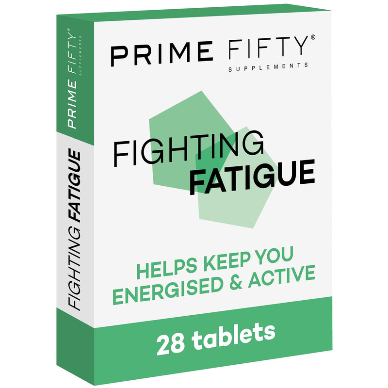 Fighting Fatigue Supplement – 28 Day Supply – Energy Tablet with Vitamin B12, Magnesium & Iron for Over 50s – Co-Enzyme & C, D & B Vitamin Tablets for Tiredness & Fatigue 28 Day Supply (Pack of 1)