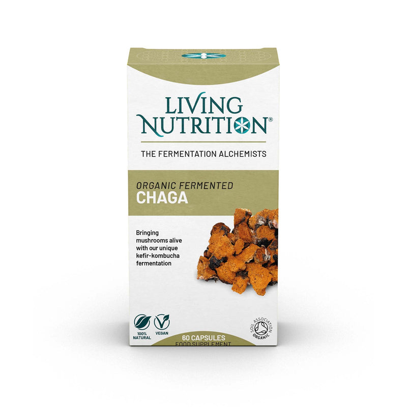 Organic Fermented Chaga (60 Caps)