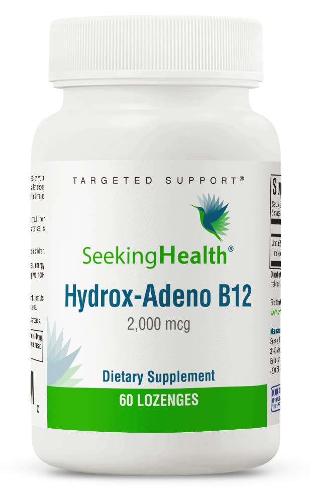 Hydrox-Adeno B12, 2000mcg (Cherry) - 60 lozenges