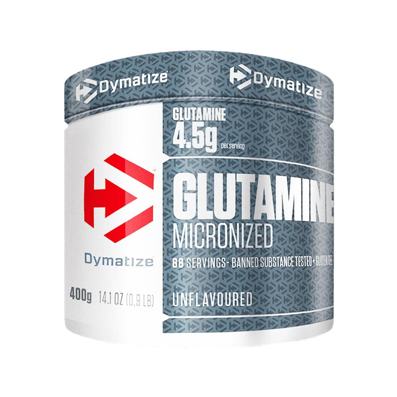 Dymatize Glutamine Micronized Unflavoured Powder 400g - Amino Acid - glutamine