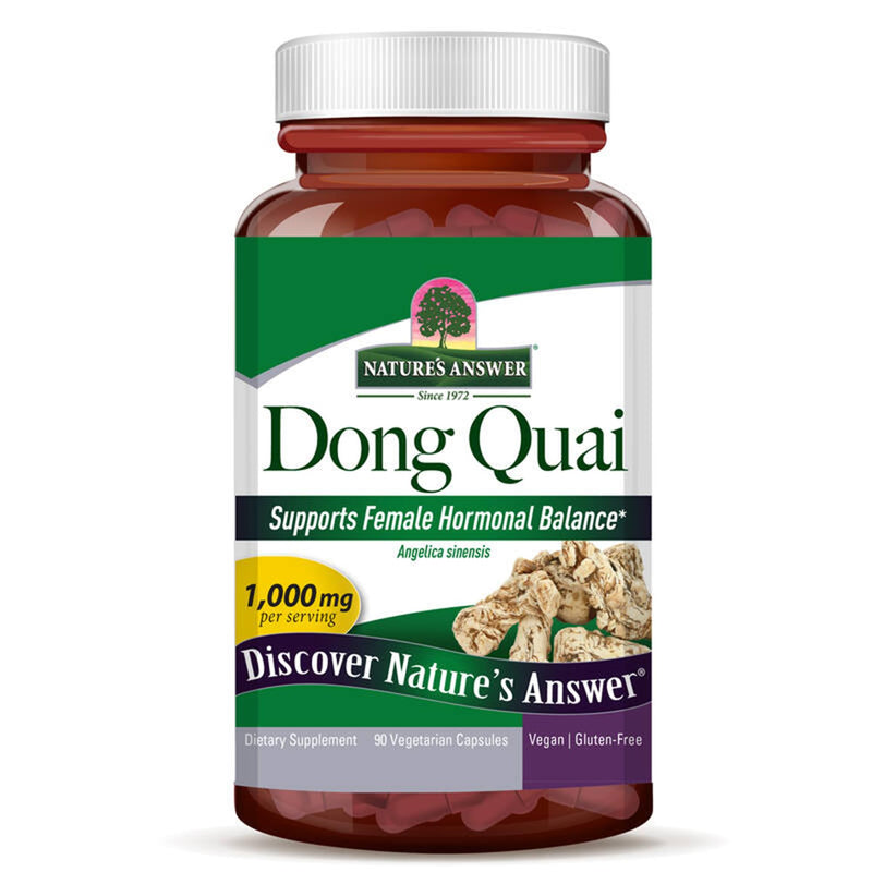 Nature's Answer, Dong Quai, 500mg, 90 Vegan Capsules, Gluten Free, Soy Free, Vegetarian, Non-GMO