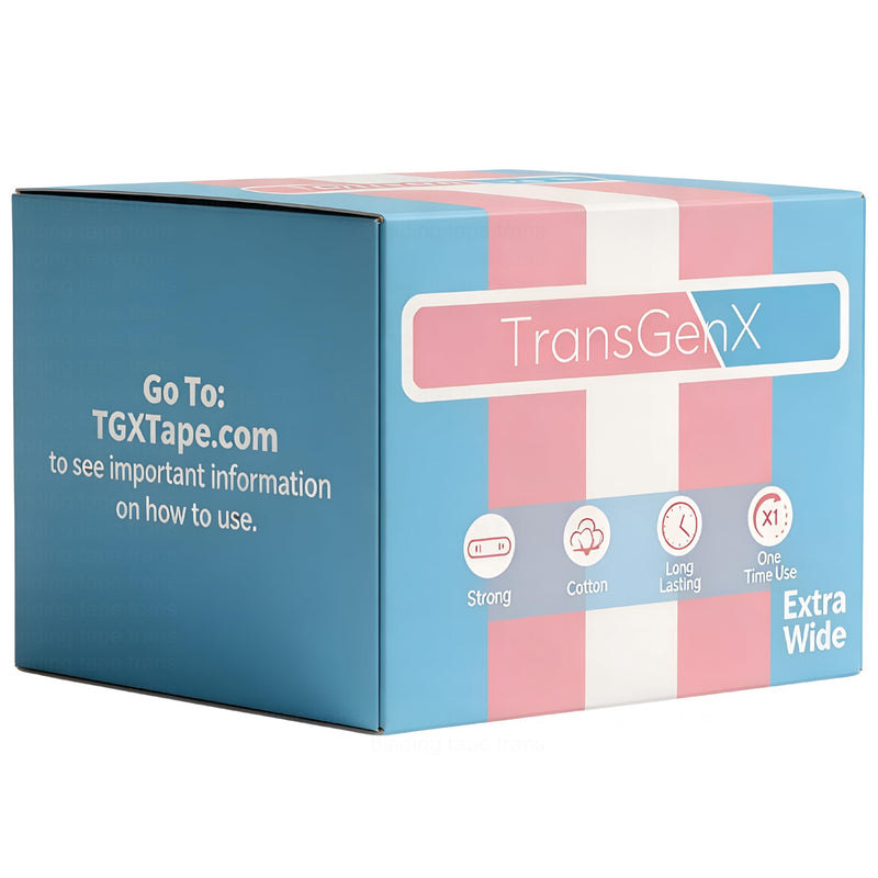 4 Inch Wide Tape. Extra Wide for Trans FTM Chest Binder for Transgender