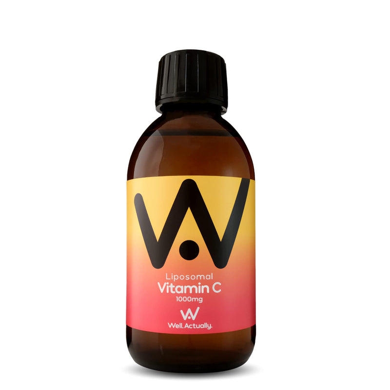 Liposomal Vitamin C 1000mg – High Strength Liquid VIT C Supplement - Immune System, Skin, Collagen, Brain & Energy Support - Vegan, 150ml - 30 Servings | Fruit Fusion 150ml Fruit Fusion