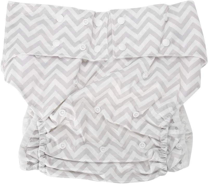 [Australia] - Adult cloth diapers, washable adult nappy with hook and loop for adult special elderly incontinence incontinence care protective underwear(Z13) Z13 